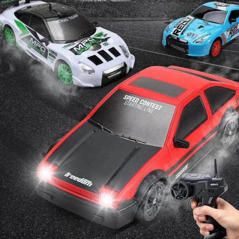 2.4G Drift Rc Car 4WD RC Drift Car Toy Remote Control GTR Model AE86 Vehicle Car RC Racing Car Toy For Children Christmas Gifts - www.Shopthatapp.com