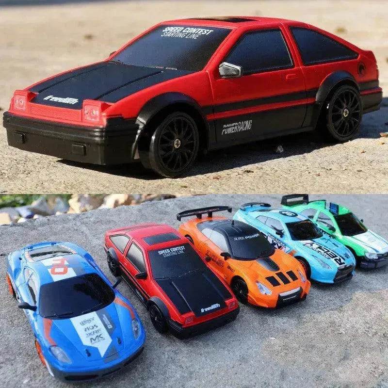 2.4G Drift Rc Car 4WD RC Drift Car Toy Remote Control GTR Model AE86 Vehicle Car RC Racing Car Toy For Children Christmas Gifts - www.Shopthatapp.com