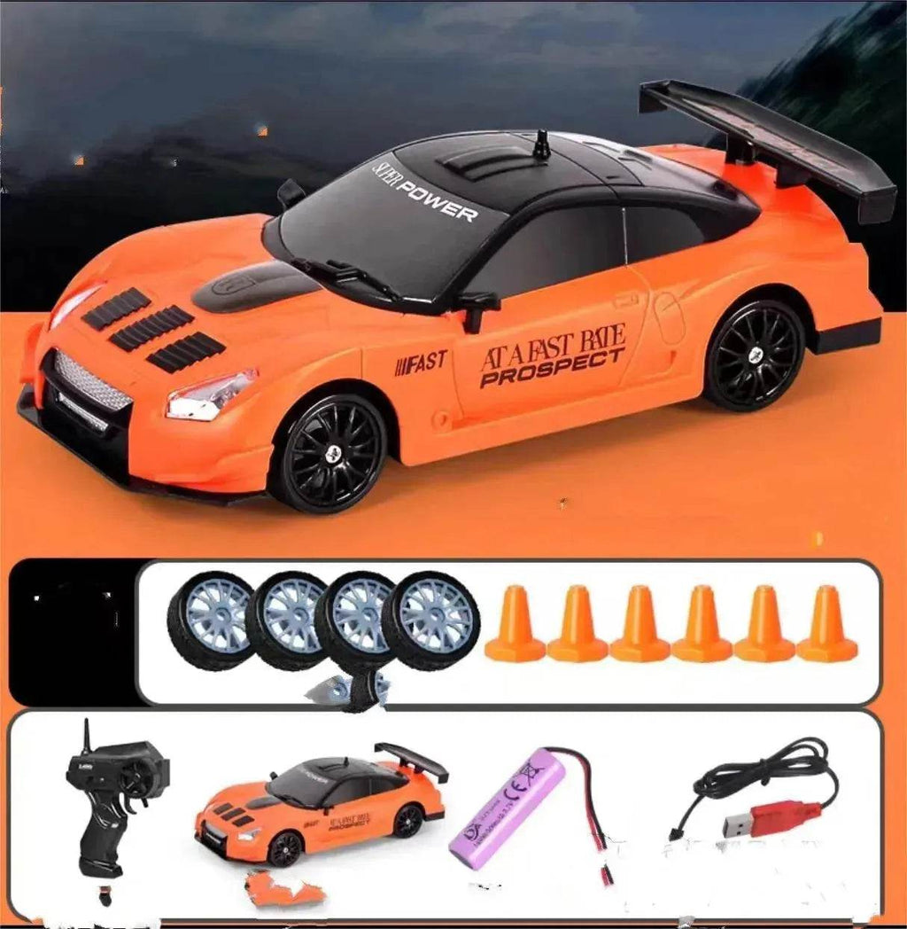 2.4G Drift Rc Car 4WD RC Drift Car Toy Remote Control GTR Model AE86 Vehicle Car RC Racing Car Toy For Children Christmas Gifts - www.Shopthatapp.com