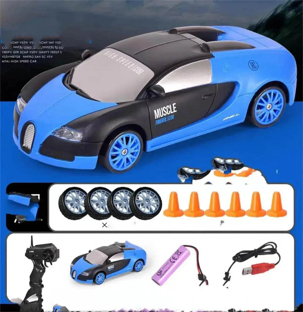 2.4G Drift Rc Car 4WD RC Drift Car Toy Remote Control GTR Model AE86 Vehicle Car RC Racing Car Toy For Children Christmas Gifts - www.Shopthatapp.com