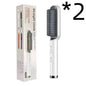 2-In-1 Hair Straightener Hot Comb - Dual-Use Rotating Electric Brush - www.Shopthatapp.com