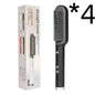 2-In-1 Hair Straightener Hot Comb - Dual-Use Rotating Electric Brush