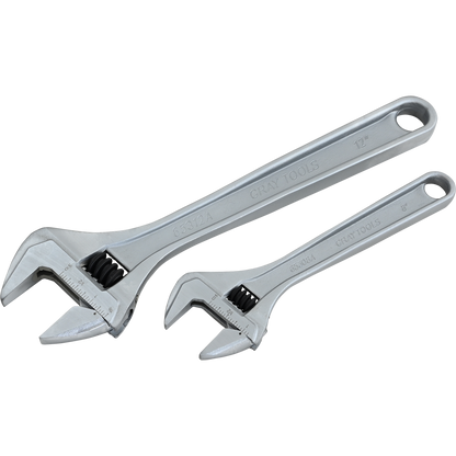 2 Piece Industrial Adjustable Wrench Set - www.Shopthatapp.com #