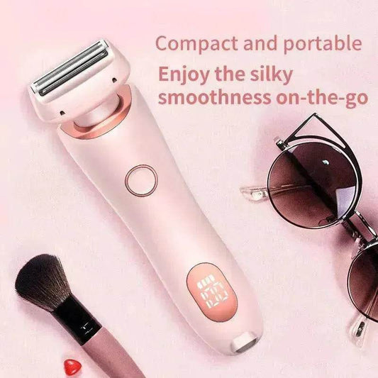 2 In 1 best epilator for women USB Rechargeable smooth glide Hair Remover Electric Shaver - www.Shopthatapp.com