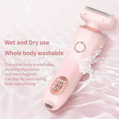 2 In 1 best epilator for women USB Rechargeable smooth glide Hair Remover Electric Shaver - www.Shopthatapp.com