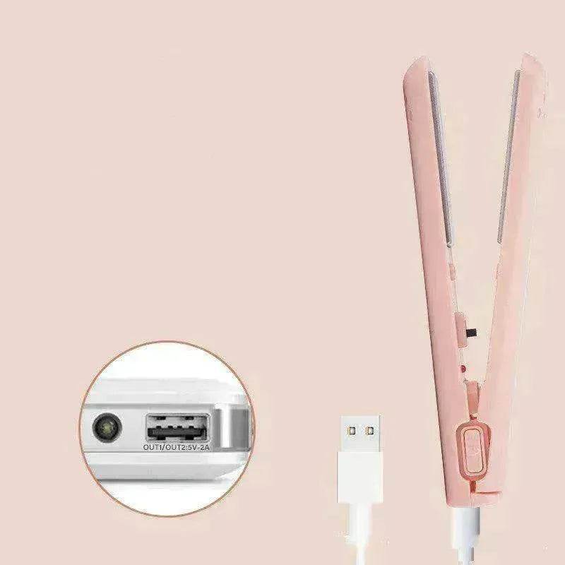2 in 1 hair styling Wireless Hair Straightener - www.Shopthatapp.com