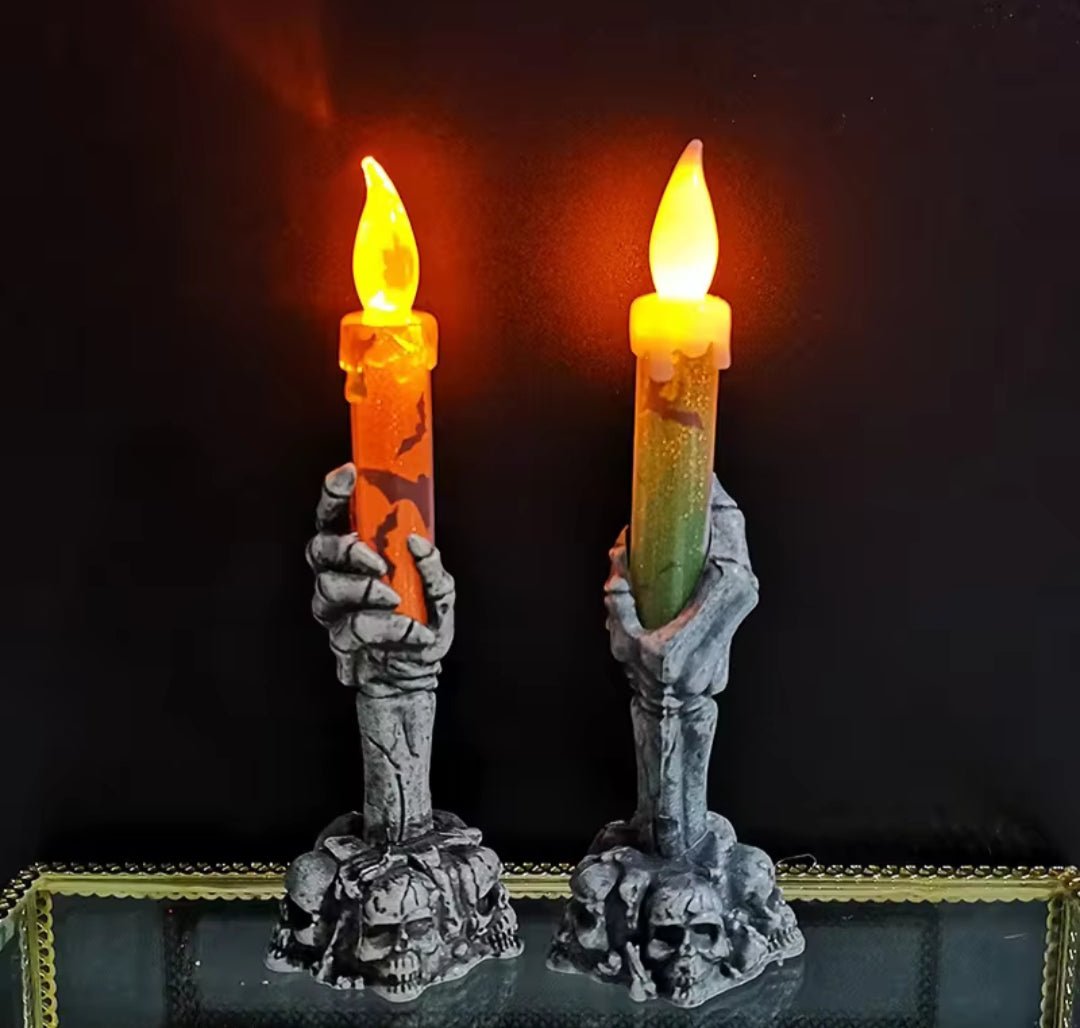 2 pcs Halloween candles 1 pair - www.Shopthatapp.com #