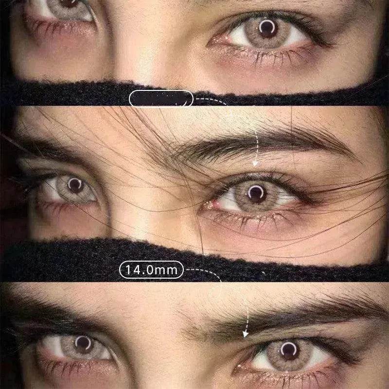 2 pieces Annual throw Russian girl blue color contacts lenses - www.Shopthatapp.com