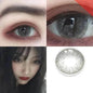 2 pieces Annual throw Russian girl blue color contacts lenses - www.Shopthatapp.com