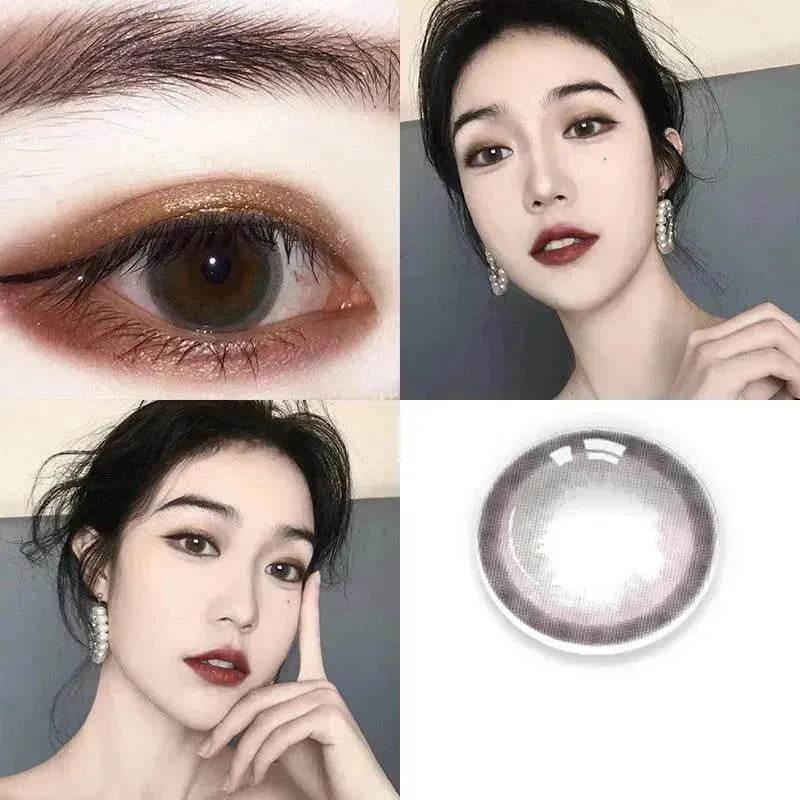 2 pieces Annual throw Russian girl blue color contacts lenses - www.Shopthatapp.com