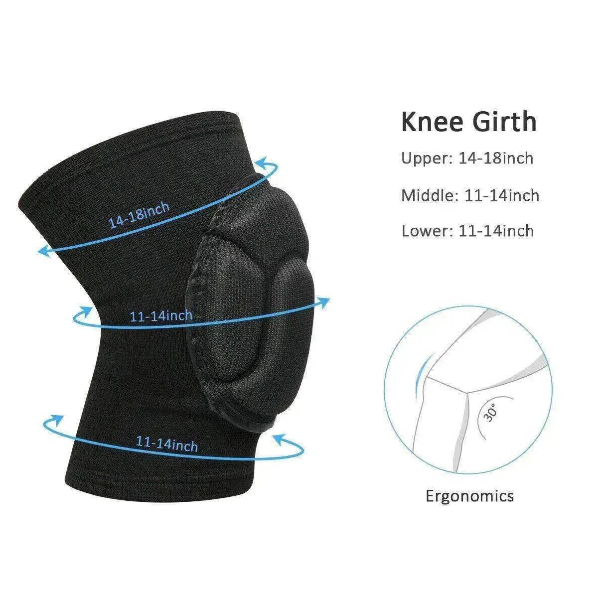 2 x Professional Knee Pads Leg Protector For Sport Work Flooring Construction - www.Shopthatapp.com