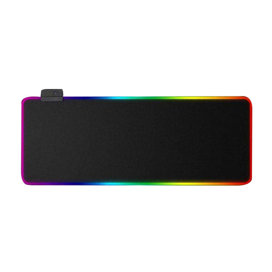 Tapis de souris de jeu avec éclairage LED RVB 80 x 30 cm pour PC et ordinateur portable