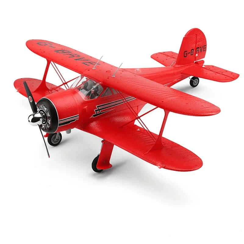 2024 WLtoys A300-Beech D17S EPP 4CH RC Biplane: LED, 3D/6G Gyro, Brushless - www.Shopthatapp.com #