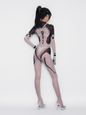 Anime Sci-fi Sheer 10D Nylon Full Bodysuit See Through Body Stocking Lingerie - www.Shopthatapp.com