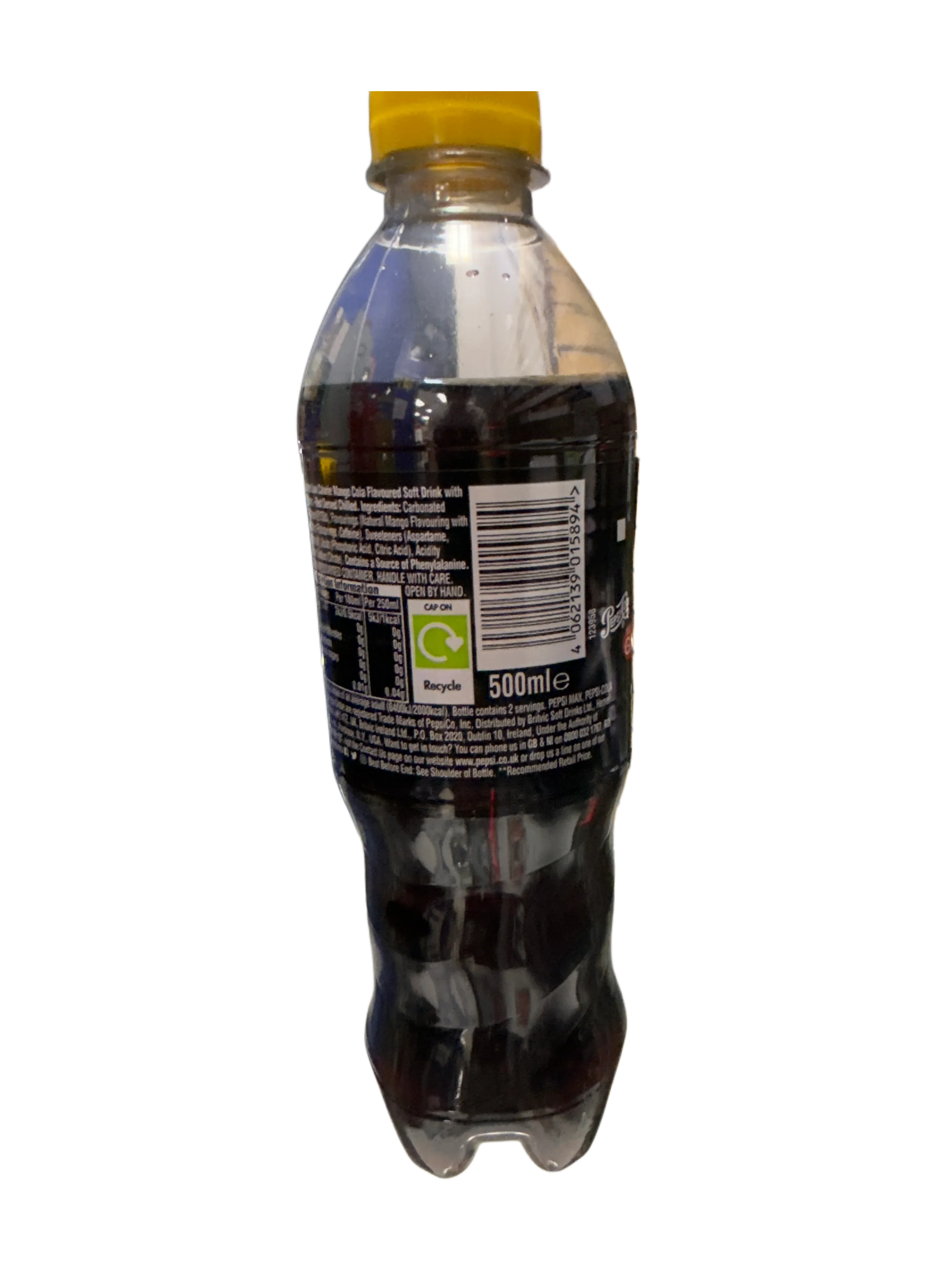 Pepsi Max Mango Flavour 500ML - U.K Edition - www.Shopthatapp.com