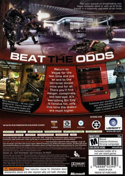 Tom Clancy's Rainbow Six: Vegas 2 [Platinum Hits] (usagé) - www.Shopthatapp.com