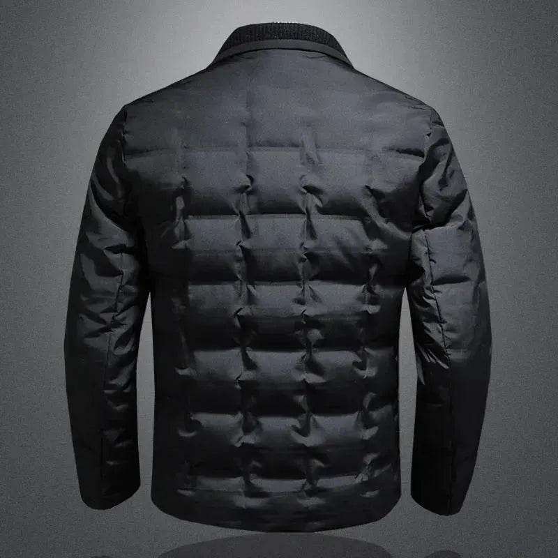 Winter Down Jacket Thick Warm Rain Jacket Men - www.Shopthatapp.com