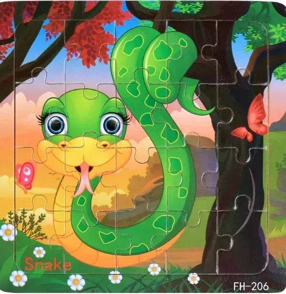 Wooden jigsaw puzzle toy - www.Shopthatapp.com