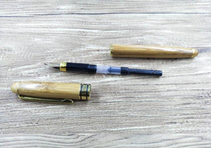 Bamboo Pen Bamboo Pen Pen Ball Pen Lettering Customer Gift Hard Pen Neutral Bamboo Pen - www.Shopthatapp.com