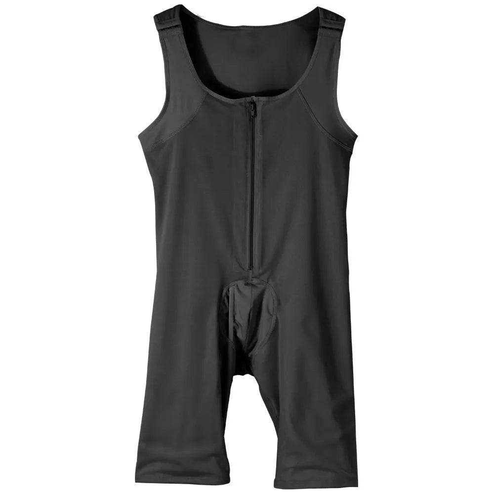 Thick Sleeveless Compressing Slimming Bodysuit shapewear for Men - www.Shopthatapp.com