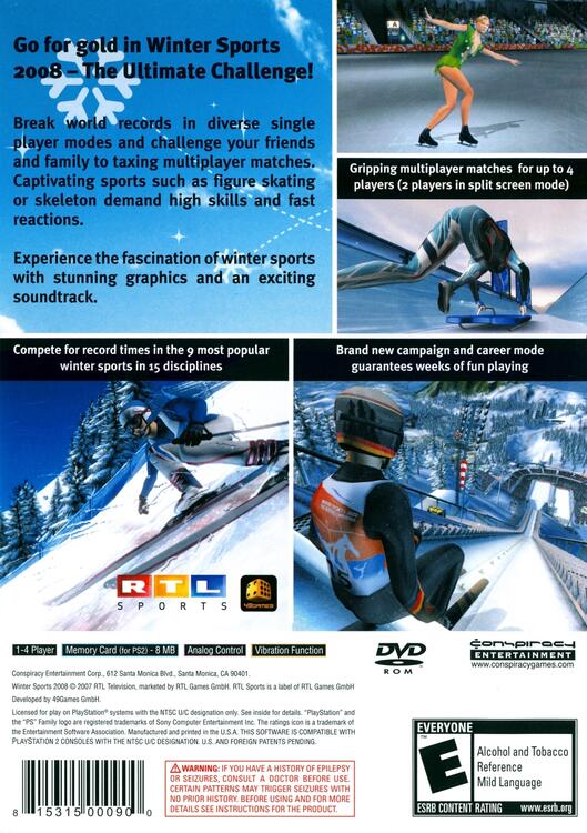 Winter Sports 2008: The Ultimate Challenge (usagé) - www.Shopthatapp.com