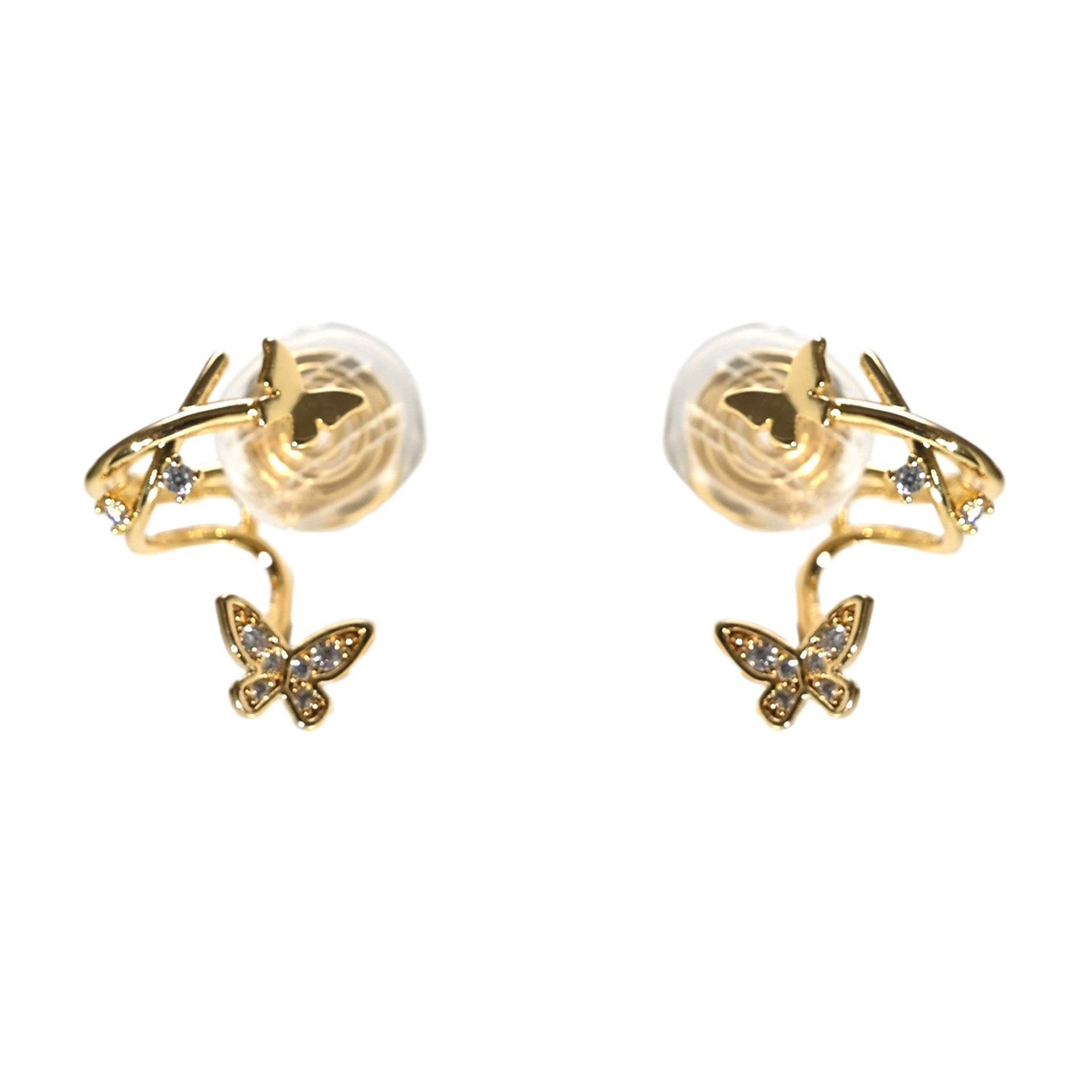 Female Cute Butterfly Earrings Jewelry - www.Shopthatapp.com