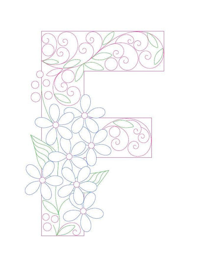 Paper Filigree Painting Kit - Letters - www.Shopthatapp.com