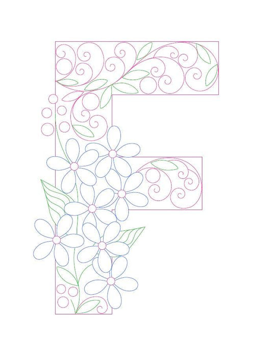 Paper Filigree Painting Kit - Letters - www.Shopthatapp.com