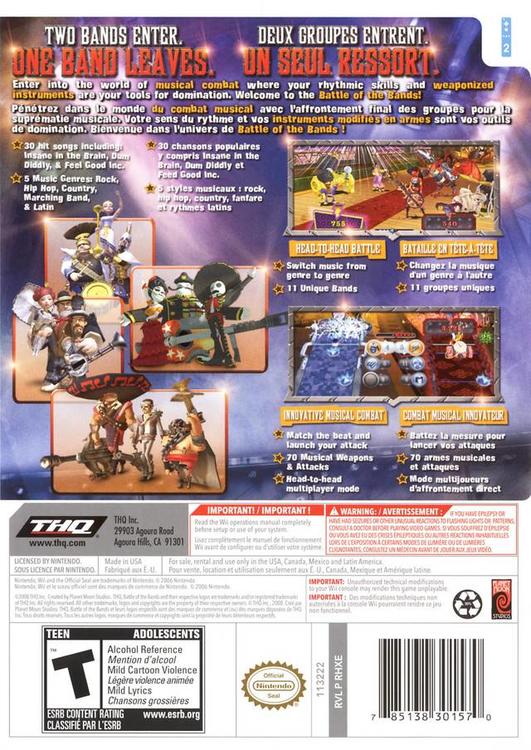 Battle of the Bands (usagé) - www.Shopthatapp.com