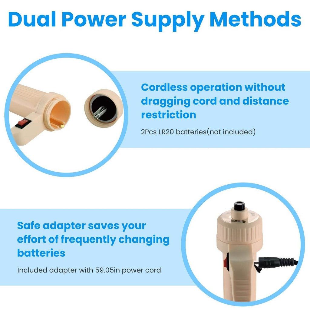 Powerful Electric Aquarium Vacuum Gravel Cleaner - www.Shopthatapp.com