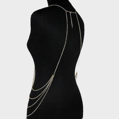 Chic Women body Pearl chain Fashion jewelry - www.Shopthatapp.com