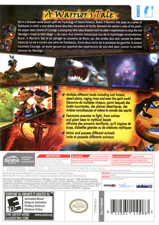 Brave: A Warrior's Tale (usagé) - www.Shopthatapp.com