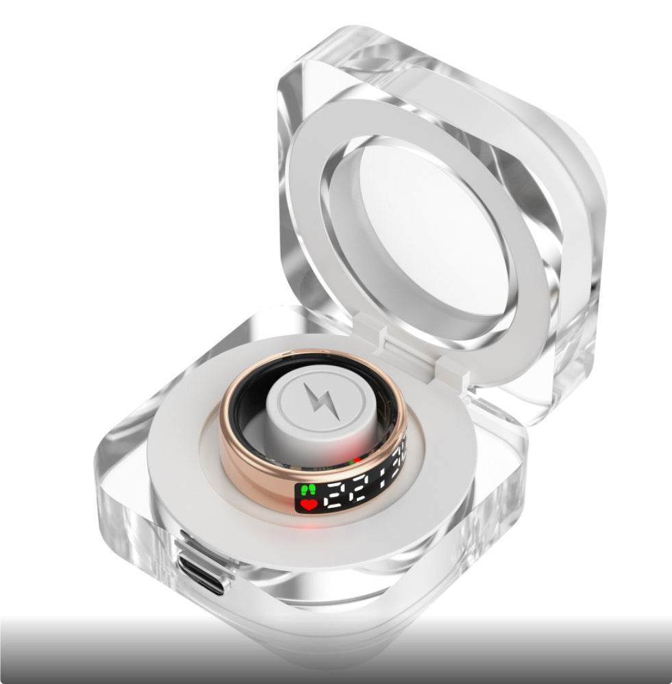 Smart Ring With Display Screen Touch Flip Smart Finger - www.Shopthatapp.com
