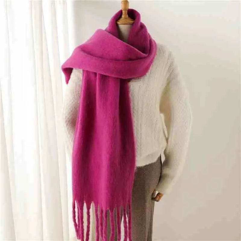 Women's Winter Scarf Cashmere Warm Soft Shawl - www.Shopthatapp.com
