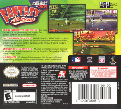 Major League Baseball 2K8:  Fantasy All-Stars (usagé) - www.Shopthatapp.com