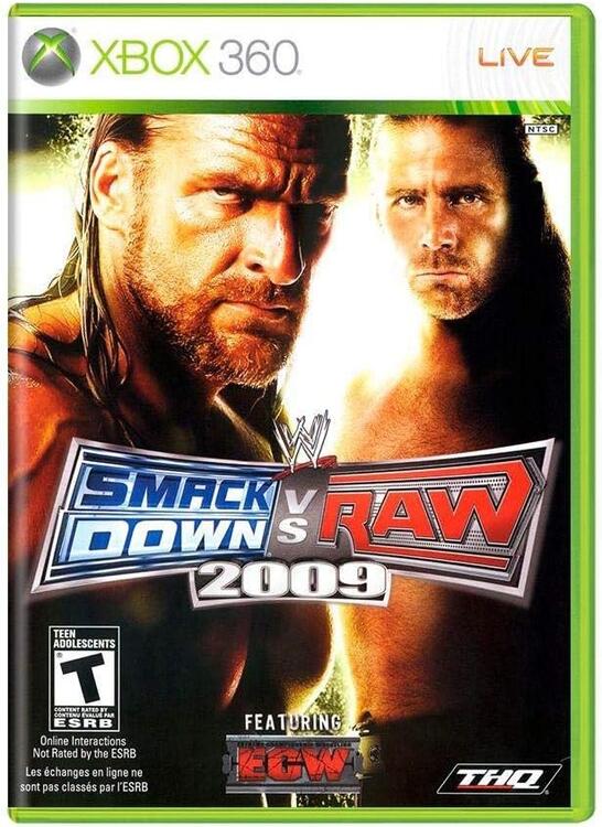 WWE Smack Down vs Raw 2009 (usagé) - www.Shopthatapp.com
