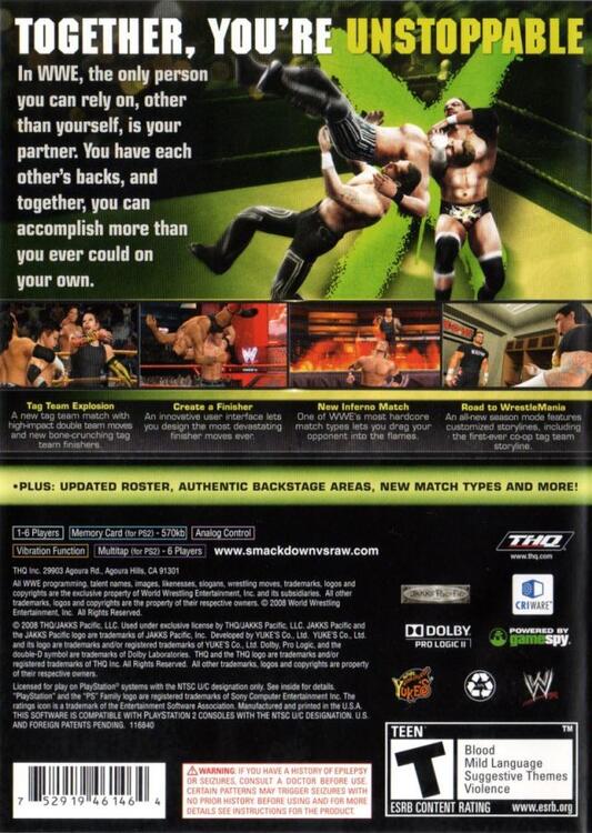 WWE SmackDown vs. Raw 2009  [Greatest Hits] (usagé) - www.Shopthatapp.com