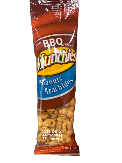 Munchies BBQ Flavoured Peanuts 55G - Canadian Edition - www.Shopthatapp.com
