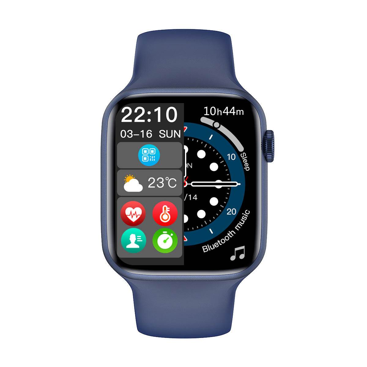 Bluetooth Call Smart Split Screen Password Protection Smart Watch - www.Shopthatapp.com