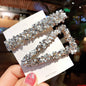 Elegant Rhinestone Flower Bling Hair Clip - www.Shopthatapp.com
