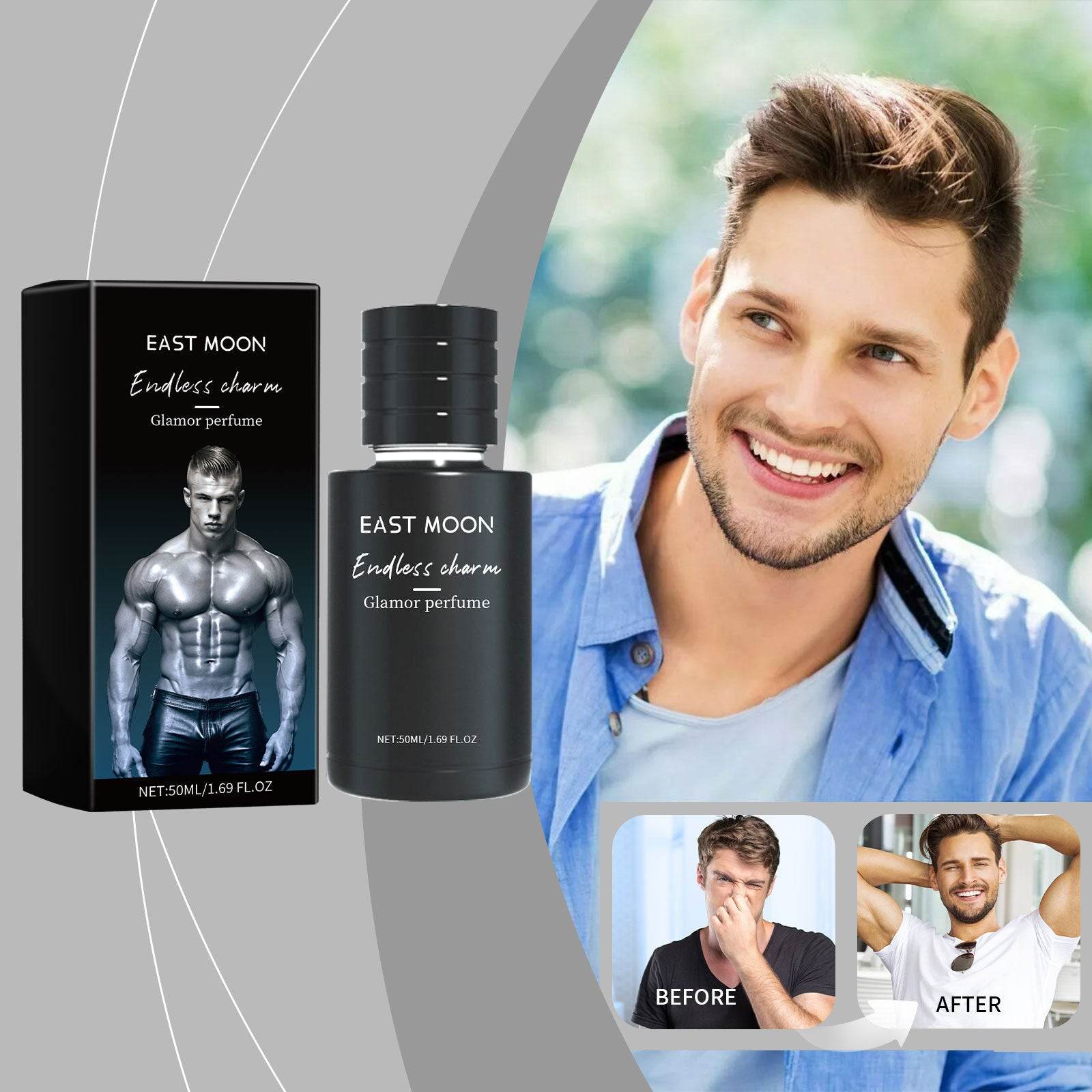 EAST MOON Endless Charm Glamour Perfume For Men - www.Shopthatapp.com