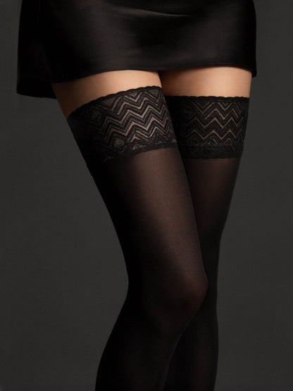 Fiore Ester Hold-Up Stockings 60 Den