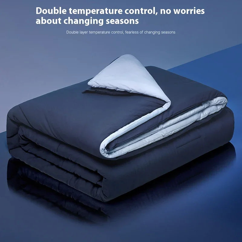 Four Seasons Winter Quilt Duvet Insert Double Layer - www.Shopthatapp.com