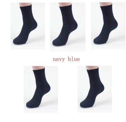 Socks men's new bamboo fiber men's business socks - www.Shopthatapp.com