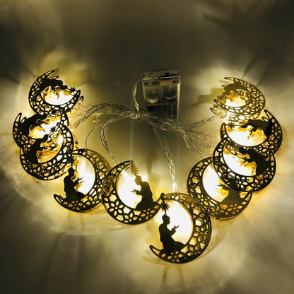 Ramadan Decoration For Diwali Festival Of Eurban Eid Mubarak String Light - www.Shopthatapp.com