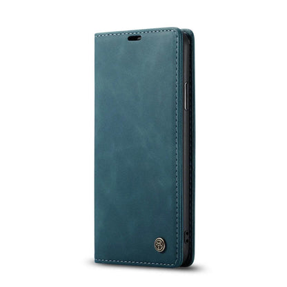 CASEME Vintage Leather Wallet  Holder Apple phone case - www.Shopthatapp.com