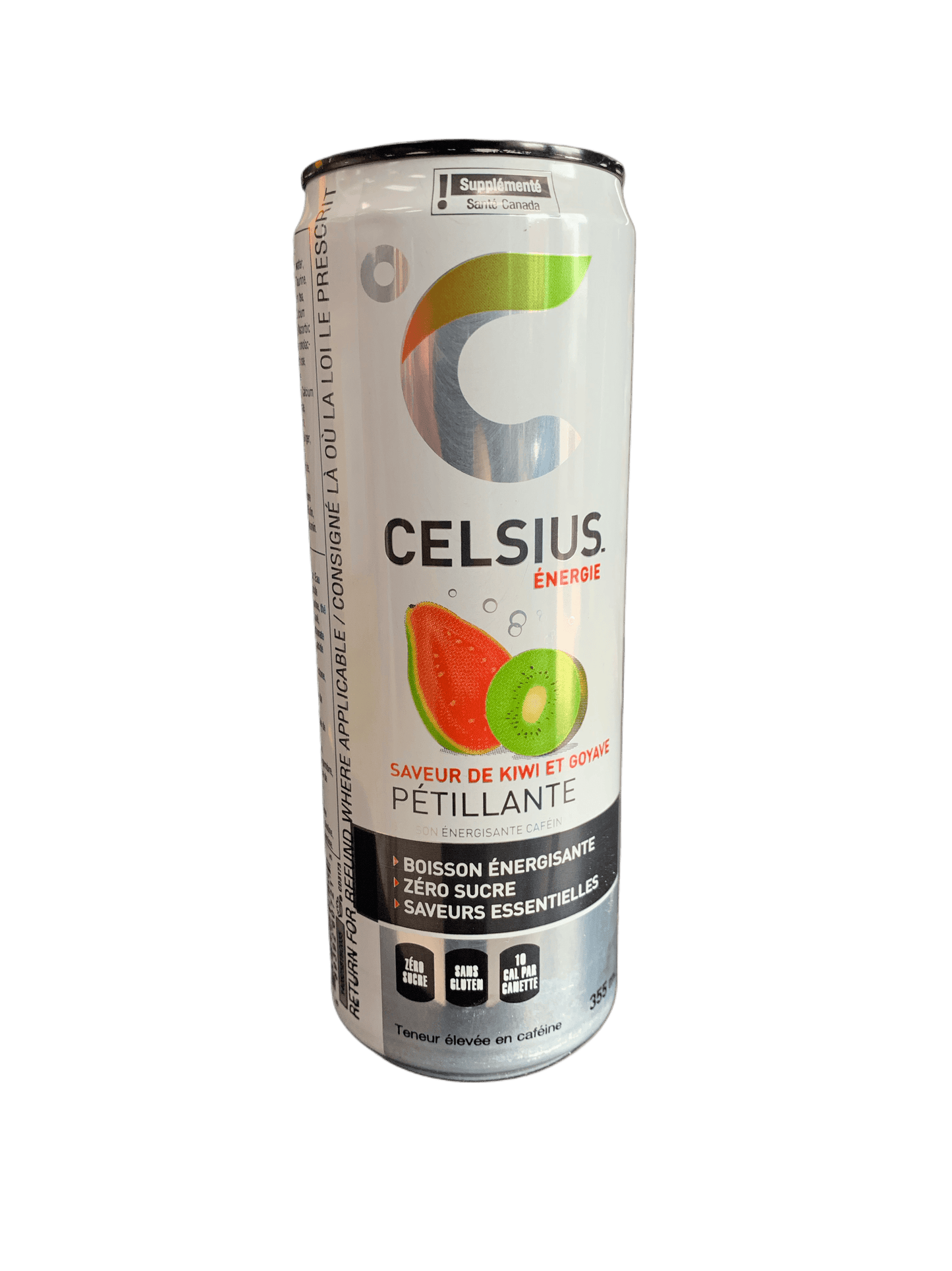 Celsius Sparkling Kiwi Guava Energy Drink 355ML - Canadian Edition - www.Shopthatapp.com