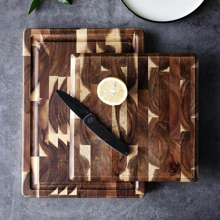 Luxury chopping board  Kitchen Household Parquet Solid Wood Cutting Board - www.Shopthatapp.com