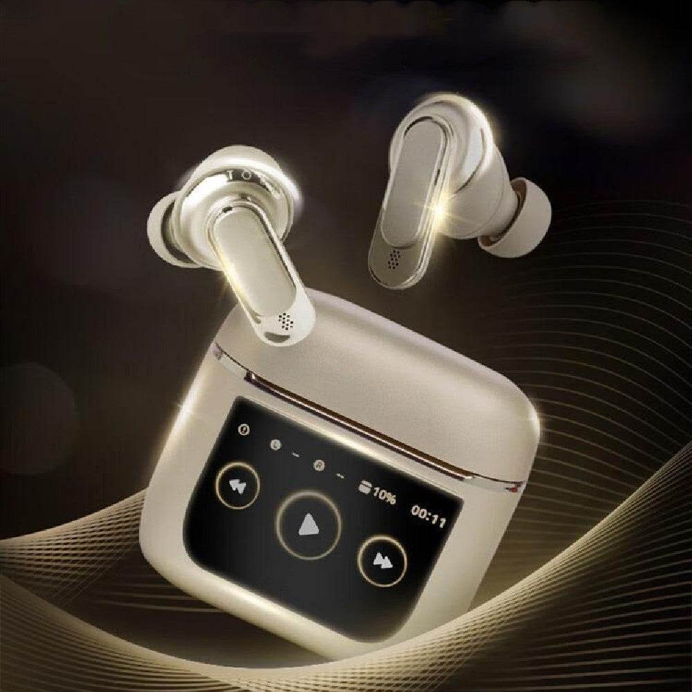Smart Screen Noise-Cancelling Bluetooth earbuds True Wireless In-ear Headphone - www.Shopthatapp.com