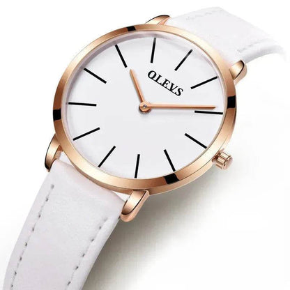 Ultra-thin quartz watch - www.Shopthatapp.com